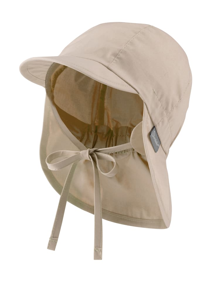 Sterntaler Бейсболка с защитой шеи, однотонная, бежевая
Sterntaler Бейсболка с защитой шеи, однотонная, бежевая