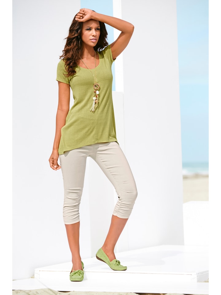 Длинная рубашка цвета киви Heine
Длинная рубашка цвета киви Heine