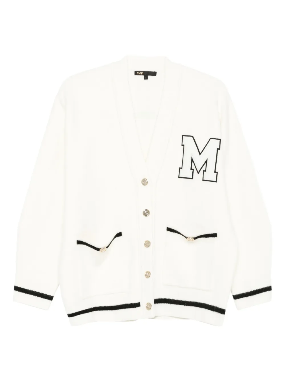 Декорированный кардиган Maje, белый
Декорированный кардиган Maje, белый