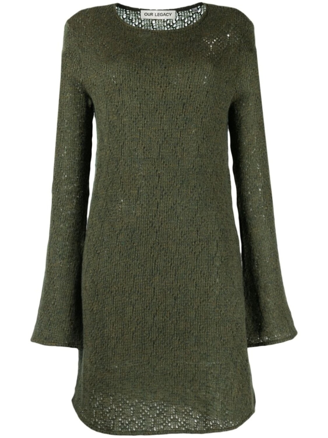 OUR LEGACY платье мини Two Face в технике кроше, зеленый
OUR LEGACY платье мини Two Face в технике кроше, зеленый