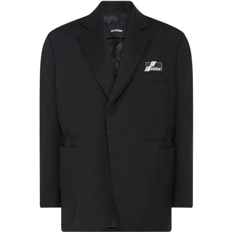 WE11DONE Деловой костюм Unisex черный с воротником
WE11DONE Деловой костюм Unisex черный с воротником