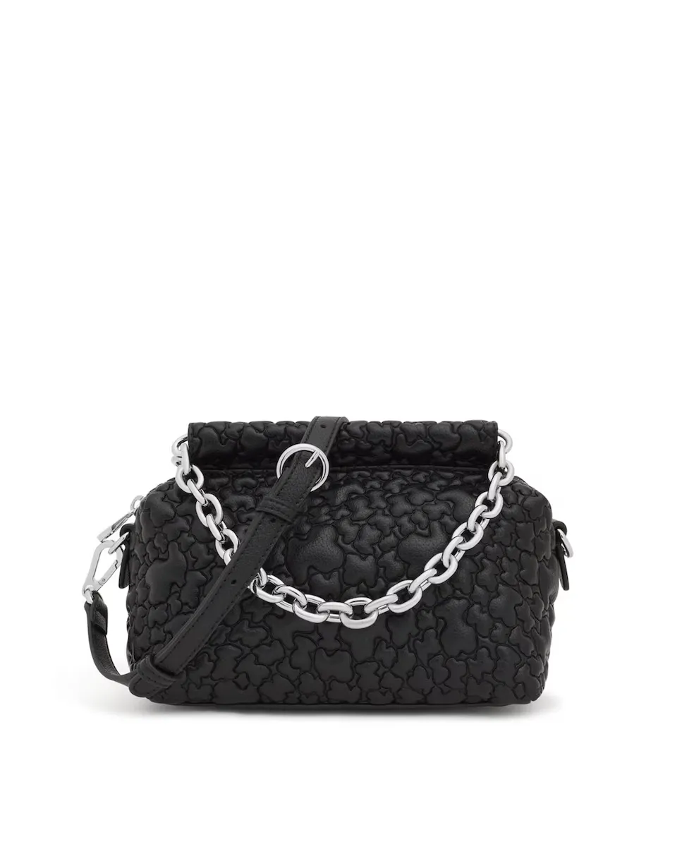 Маленькая женская сумка через плечо на молнии Jane Puffy Bear Tous, черный
Маленькая женская сумка через плечо на молнии Jane Puffy Bear Tous, черный