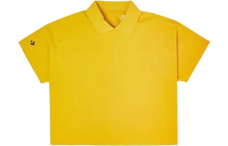 Рубашка поло унисекс желтая Converse, желтый
Рубашка поло унисекс желтая Converse, желтый