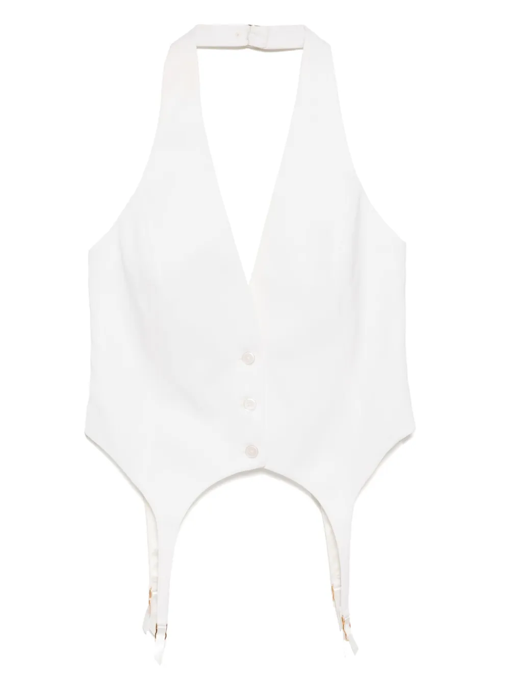 Топ с ремешками для чулок Kiki de Montparnasse, нейтральный
Топ с ремешками для чулок Kiki de Montparnasse, нейтральный