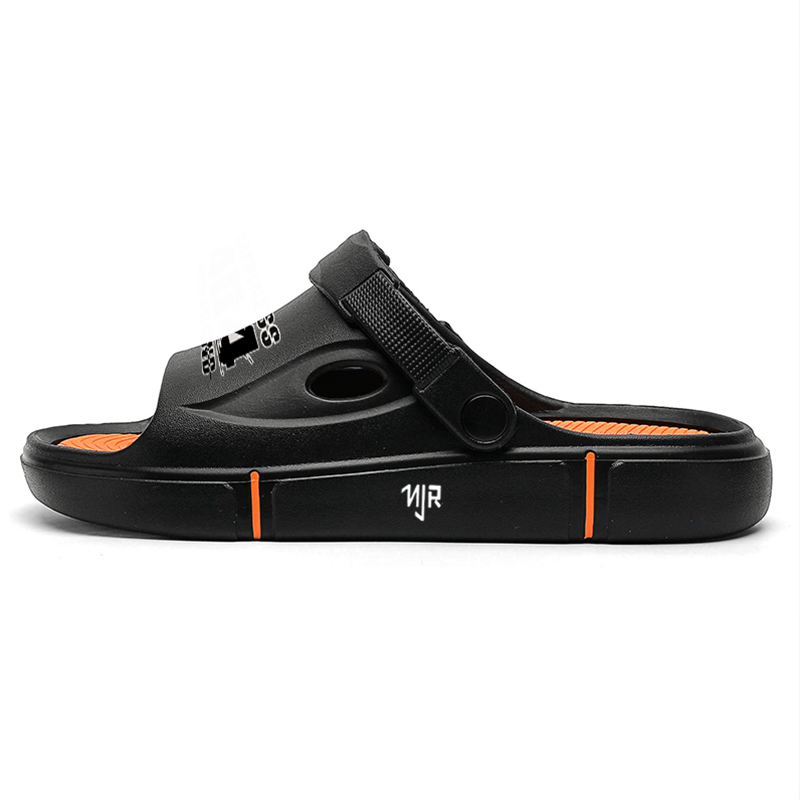 NANJIREN Слайдеры унисекс черно-оранжевые, цвет Black Orange 
NANJIREN Слайдеры унисекс черно-оранжевые, цвет Black Orange