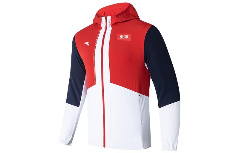 Куртка мужская классическая красный Anta 
Куртка мужская классическая красный Anta