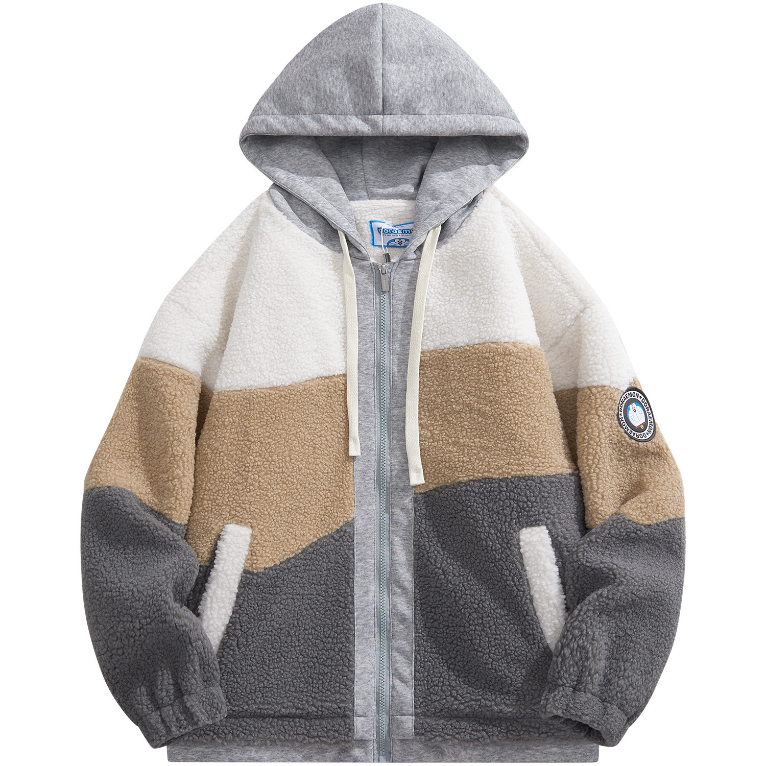 Doraemon Ламбовый бархатный пиджак Унисекс, Ecru
Doraemon Ламбовый бархатный пиджак Унисекс, Ecru