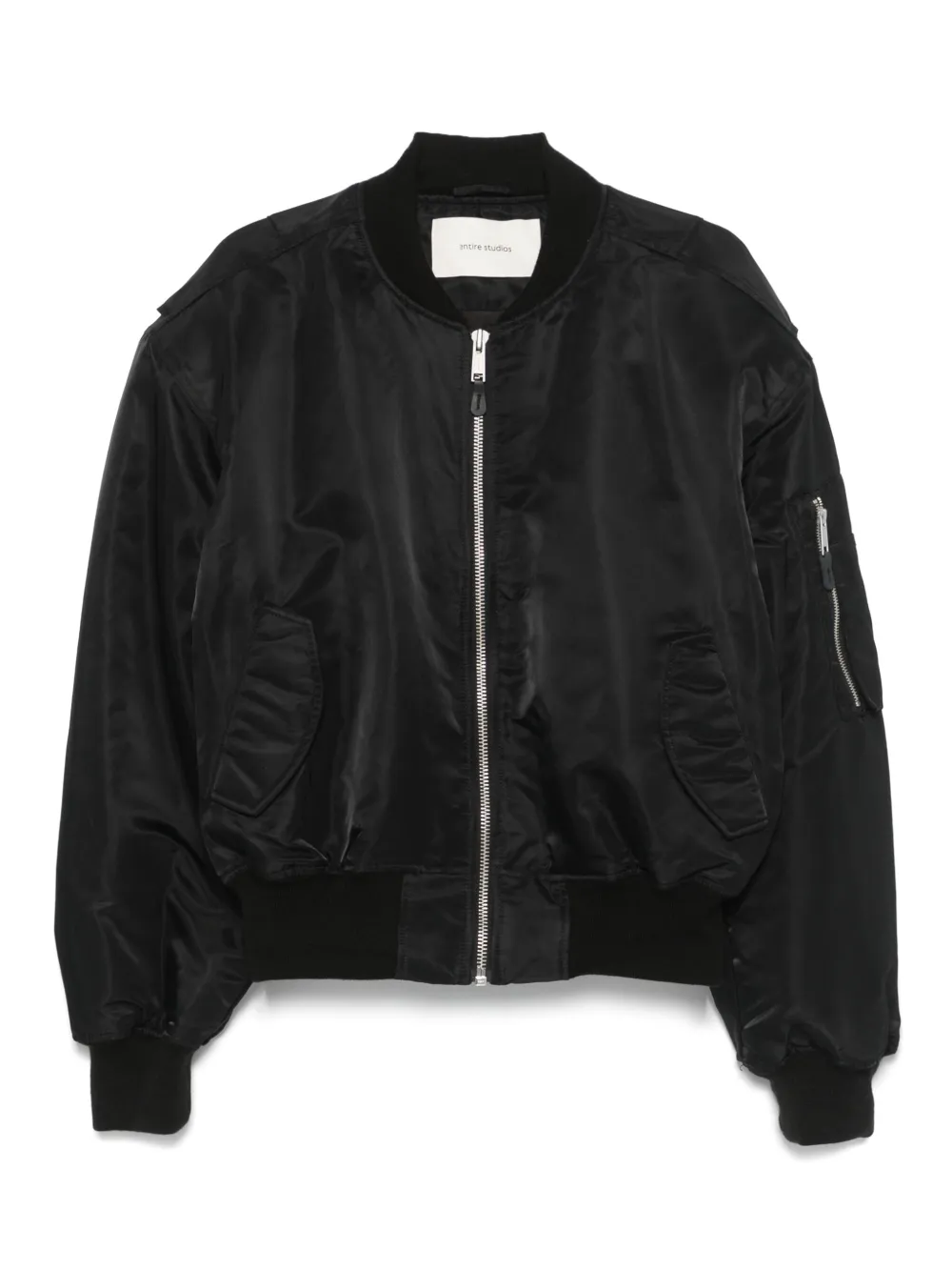 Укороченный бомбер ENTIRE STUDIOS, черный 
Укороченный бомбер ENTIRE STUDIOS, черный