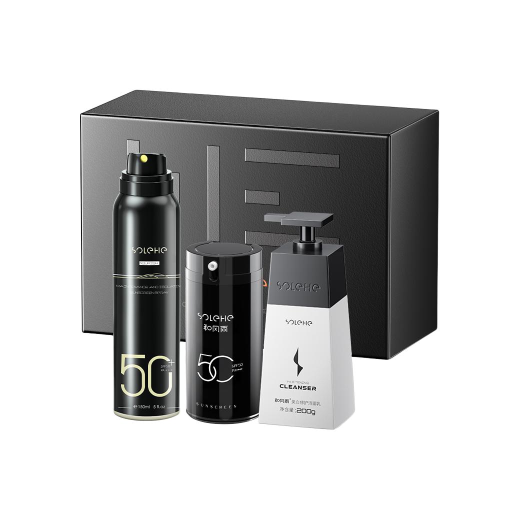 Набор для защиты от солнца HEFENGYU легкий дышащий SPF50+PA+++ для нормальной кожи 150мл+100г SOLEHE
Набор для защиты от солнца HEFENGYU легкий дышащий SPF50+PA+++ для нормальной кожи 150мл+100г SOLEHE