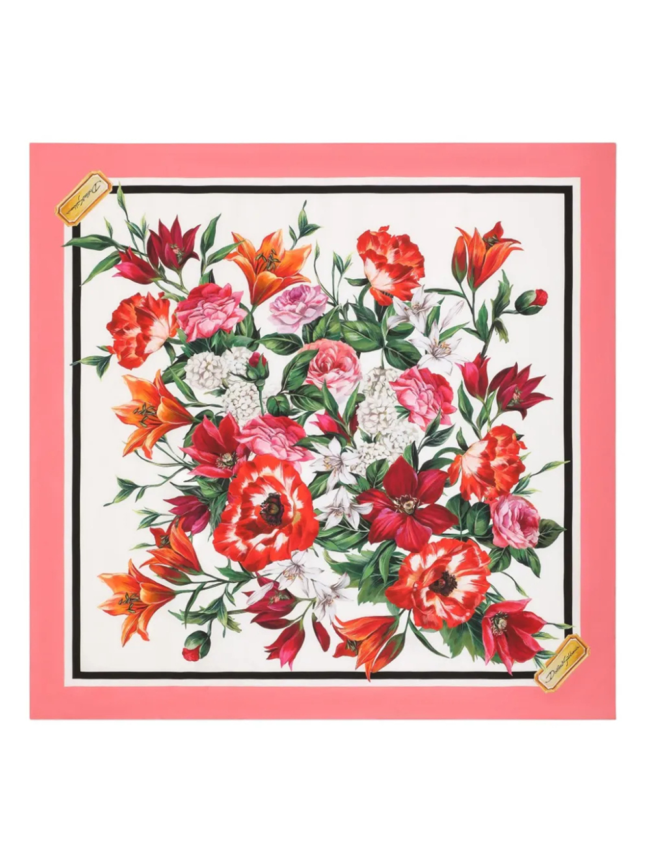 Dolce & Gabbana платок с цветочным принтом, белый
Dolce & Gabbana платок с цветочным принтом, белый
