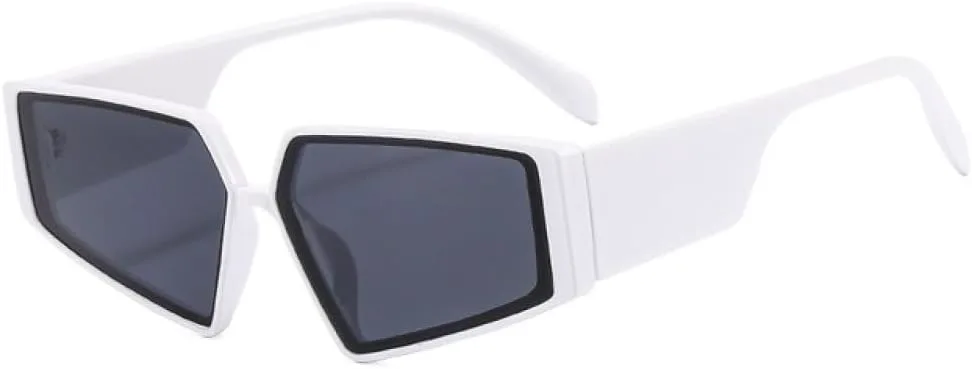 Солнцезащитные очки для женщин 2027 года, модные винтажные, неправильной квадратной формы, солнцезащитные очки с защитой от УФ-излучения UV400 MTZJH, White
Солнцезащитные очки для женщин 2027 года, модные винтажные, неправильной квадратной формы, солнцезащитные очки с защитой от УФ-излучения UV400 MTZJH, White