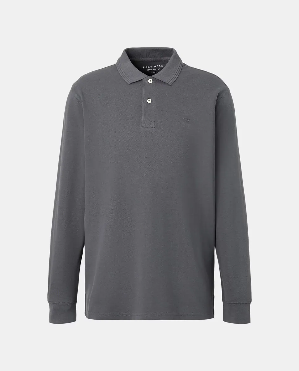 Длинный рукав мужской поло Easy Wear, серый
Длинный рукав мужской поло Easy Wear, серый