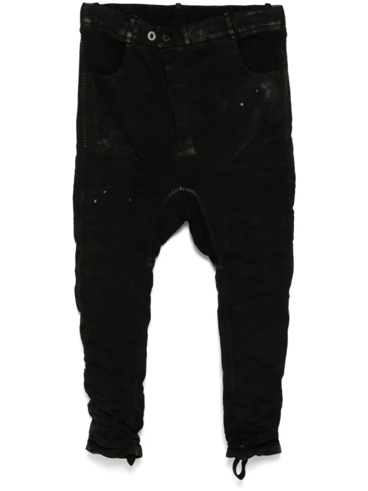 Брюки Борис Биджан Сабери с заниженным шагом Boris Bidjan Saberi, черный
Брюки Борис Биджан Сабери с заниженным шагом Boris Bidjan Saberi, черный