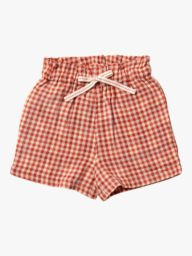 Шорты из чистого органического хлопка в детскую клетку Little Green Radicals, цвет Red/White
Шорты из чистого органического хлопка в детскую клетку Little Green Radicals, цвет Red/White