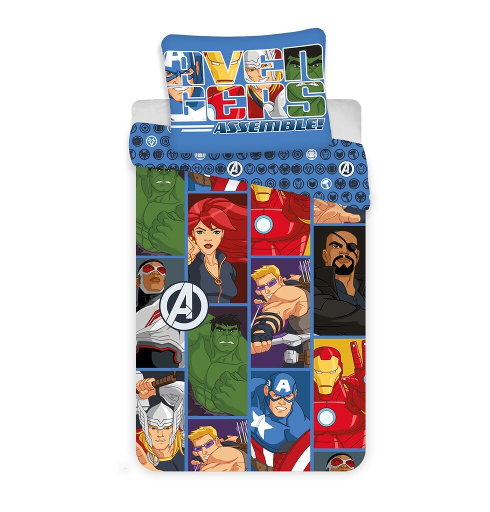 Marvel Avengers Comic - Детское постельное белье из микрофибры 2 шт. Набор 135 х 200 Тор Халк Jerry Fabrics
Marvel Avengers Comic - Детское постельное белье из микрофибры 2 шт. Набор 135 х 200 Тор Халк Jerry Fabrics
