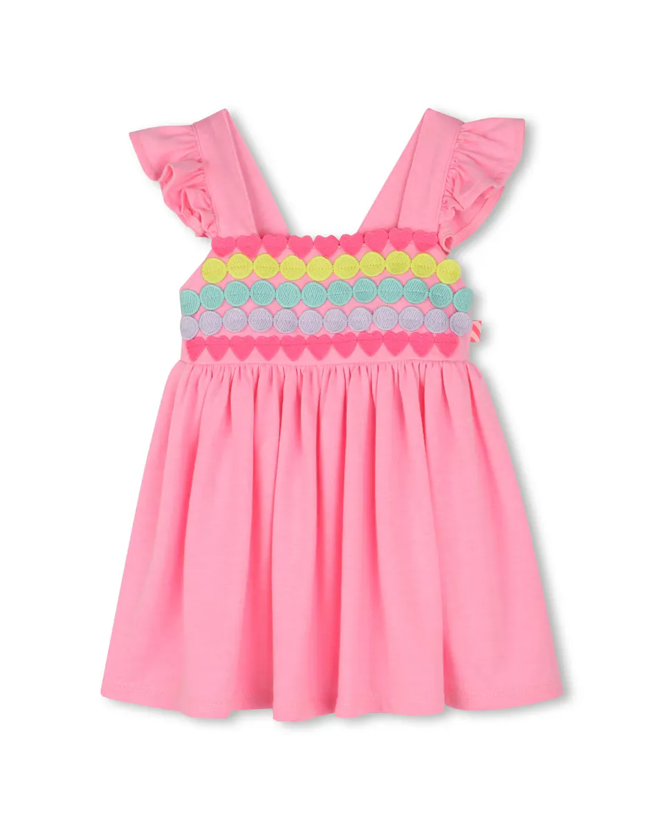 Платье для девочки на бретелях с оборками Billieblush, цвет Rosa
Платье для девочки на бретелях с оборками Billieblush, цвет Rosa