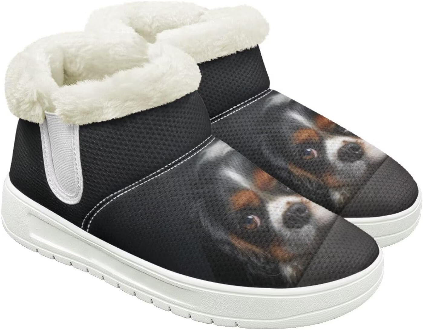 Женские пушистые зимние сапоги для снега, утепленные флисом, удобные, теплые, водоотталкивающие, для женщин и мужчин Cugasmaru, черный
Женские пушистые зимние сапоги для снега, утепленные флисом, удобные, теплые, водоотталкивающие, для женщин и мужчин Cugasmaru, черный