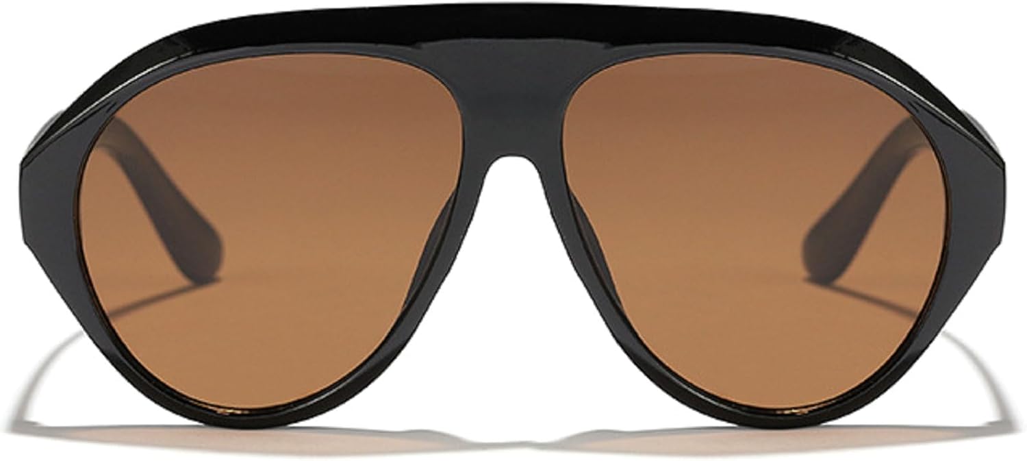 Роскошные солнцезащитные очки-пилот большого размера для женщин, популярные зеленые и желтые панк-очки, мужские солнцезащитные очки в крупной оправе, трендовые очки с защитой от УФ-излучения UV400 mincl, Black Brown
Роскошные солнцезащитные очки-пилот большого размера для женщин, популярные зеленые и желтые панк-очки, мужские солнцезащитные очки в крупной оправе, трендовые очки с защитой от УФ-излучения UV400 mincl, Black Brown