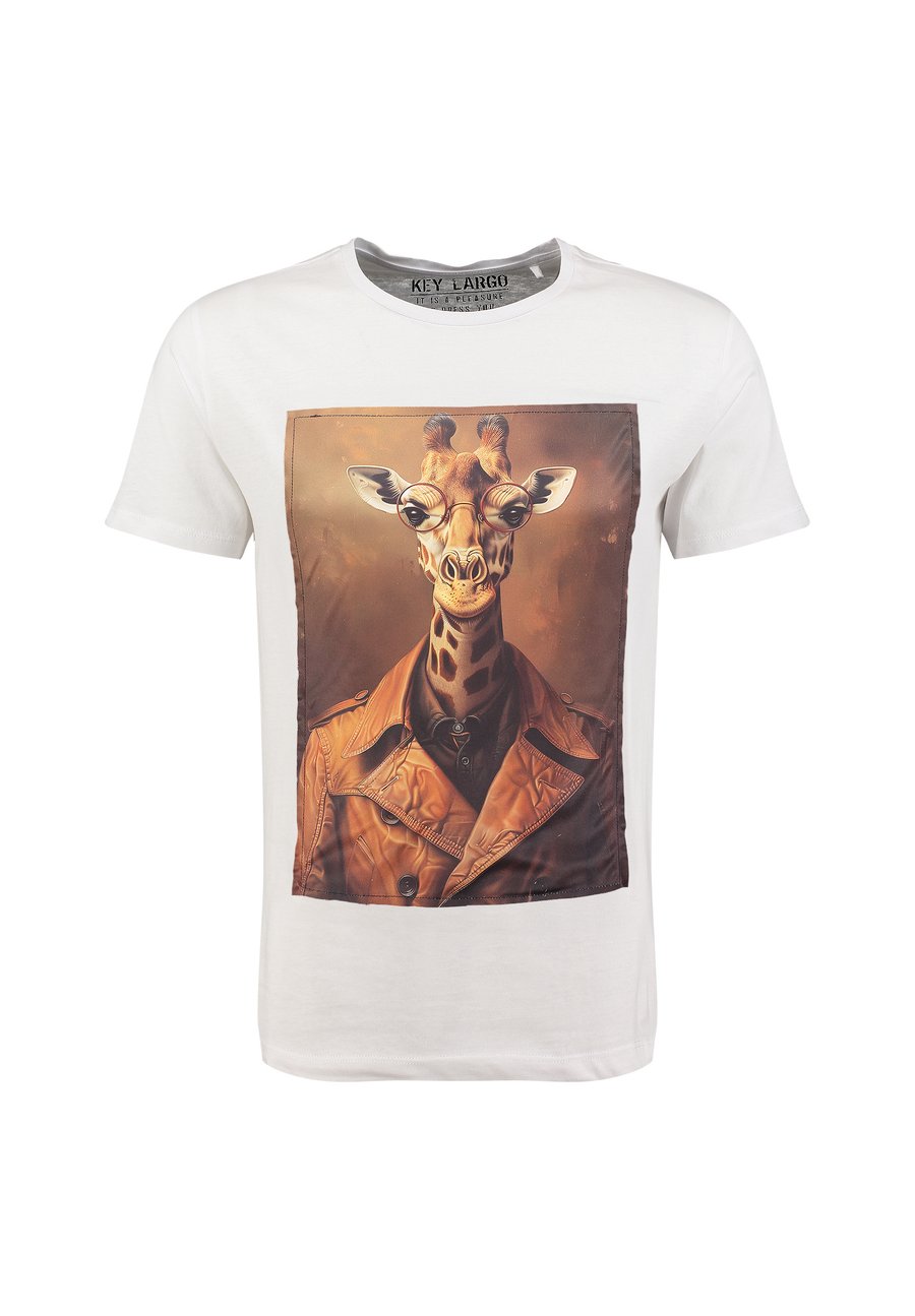 Футболка Key Largo MT SMART GIRAFFE ROUND, White, Белый, Футболка Key Largo MT SMART GIRAFFE ROUND, White
Футболка Key Largo MT SMART GIRAFFE ROUND, White, Белый, Футболка Key Largo MT SMART GIRAFFE ROUND, White