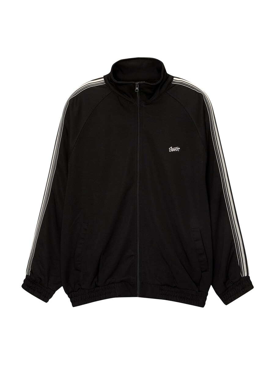 Толстовка с капюшоном на молнии Pull&Bear, черный
Толстовка с капюшоном на молнии Pull&Bear, черный