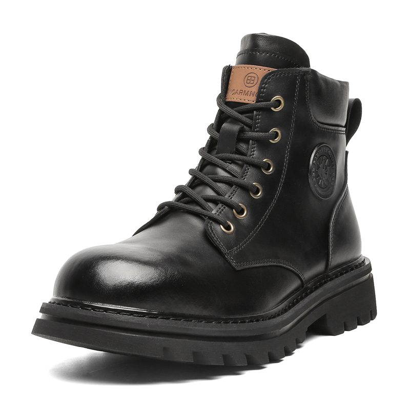 WEISHIBANGWEI Короткие ботинки мартин на среднем каблуке унисекс черные маленькие, цвет Black, Small
WEISHIBANGWEI Короткие ботинки мартин на среднем каблуке унисекс черные маленькие, цвет Black, Small