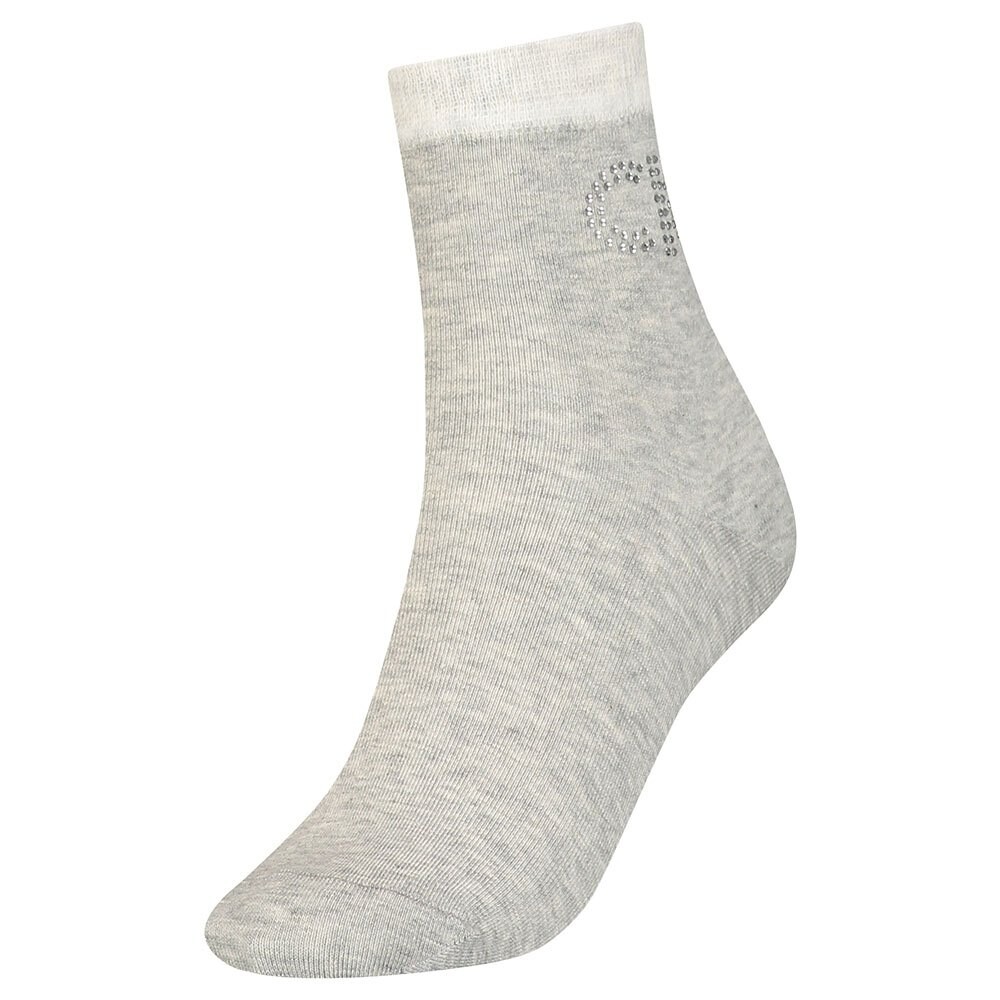 Носки Calvin Klein Short Big Crystal Logo, серый 
Носки Calvin Klein Short Big Crystal Logo, серый