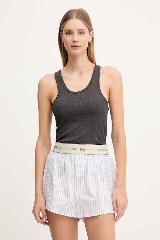 3-х пар хлопкового топа Calvin Klein Underwear, серый
3-х пар хлопкового топа Calvin Klein Underwear, серый