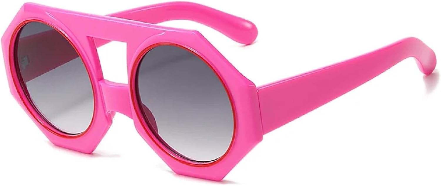 Модные солнцезащитные очки с двойной перемычкой, многоугольные, женские, ретро, увеличенного размера, трендовые, с градиентным переходом, мужские TVTBBVV, Rose Pink Gray
Модные солнцезащитные очки с двойной перемычкой, многоугольные, женские, ретро, увеличенного размера, трендовые, с градиентным переходом, мужские TVTBBVV, Rose Pink Gray