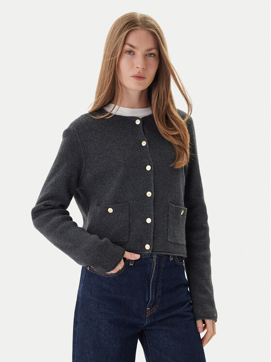Кардиган regular fit WW0WW46441 Tommy Hilfiger, серый
Кардиган regular fit WW0WW46441 Tommy Hilfiger, серый