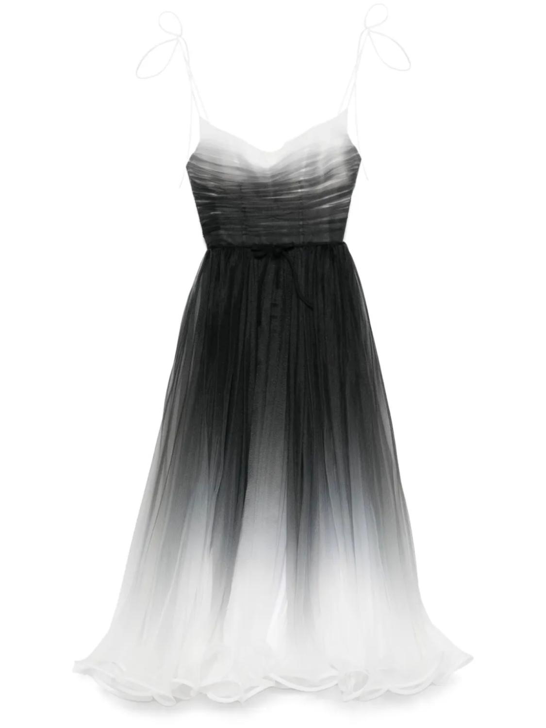 Ana Radu платье макси с эффектом градиента, белый
Ana Radu платье макси с эффектом градиента, белый