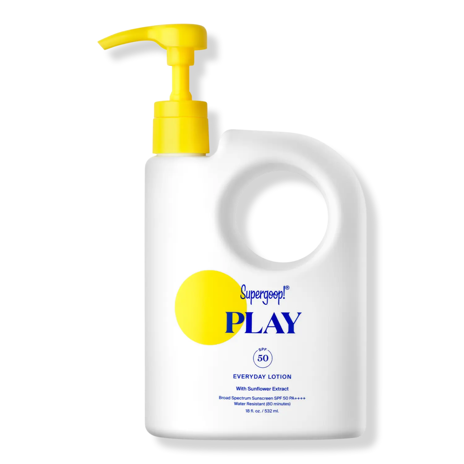 Солнцезащитный лосьон PLAY Everyday Lotion SPF 50 с экстрактом подсолнечника Supergoop!, 18.0 oz
Солнцезащитный лосьон PLAY Everyday Lotion SPF 50 с экстрактом подсолнечника Supergoop!, 18.0 oz