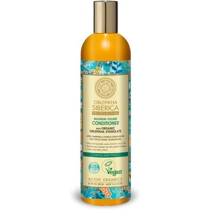 Профессиональный кондиционер «Облепиха» для максимального объема для всех типов волос, Natura Siberica
Профессиональный кондиционер «Облепиха» для максимального объема для всех типов волос, Natura Siberica