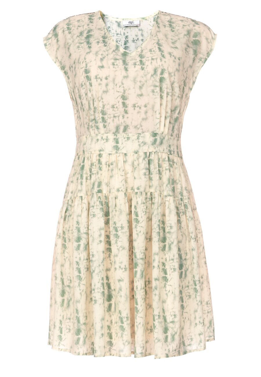 Летнее платье Le Temps Des Cerises, бежевый 
Летнее платье Le Temps Des Cerises, бежевый