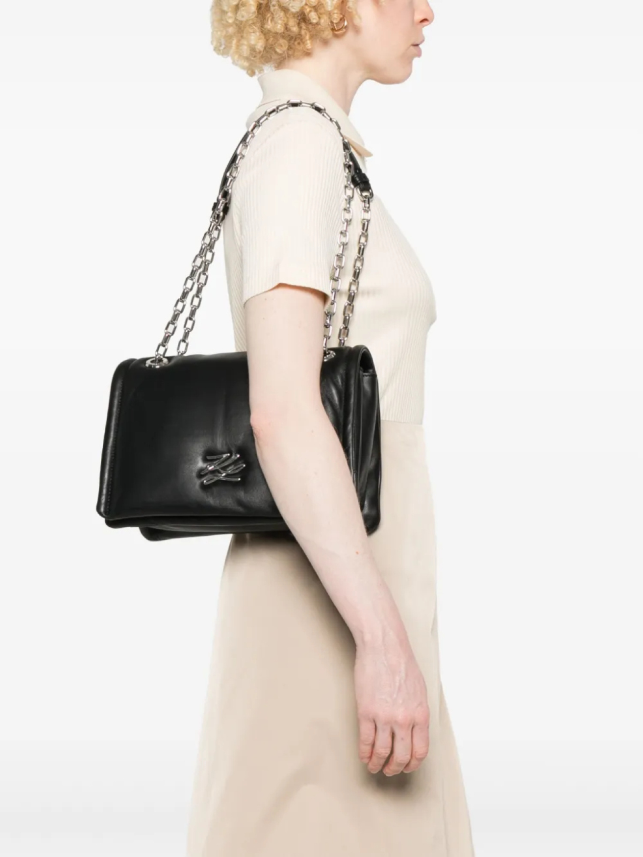 Сумка на плечо с автографом K Karl Lagerfeld, черный
Сумка на плечо с автографом K Karl Lagerfeld, черный