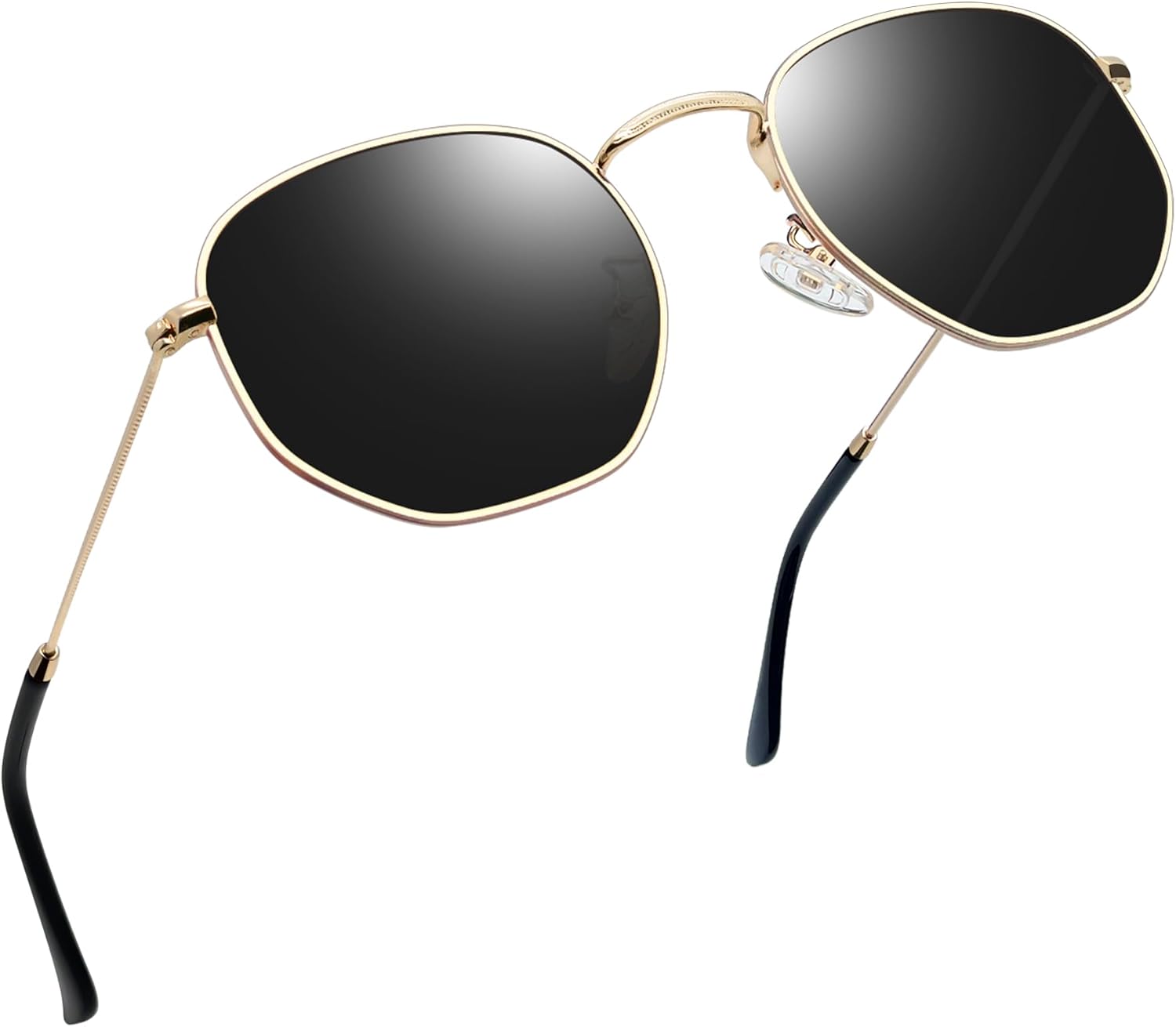 Винтажные круглые солнцезащитные очки Joopin для женщин, ретро-стиль, поляризованные солнцезащитные очки с защитой UV400, круглые солнцезащитные очки для мужчин, D03- Gold / Black
Винтажные круглые солнцезащитные очки Joopin для женщин, ретро-стиль, поляризованные солнцезащитные очки с защитой UV400, круглые солнцезащитные очки для мужчин, D03- Gold / Black