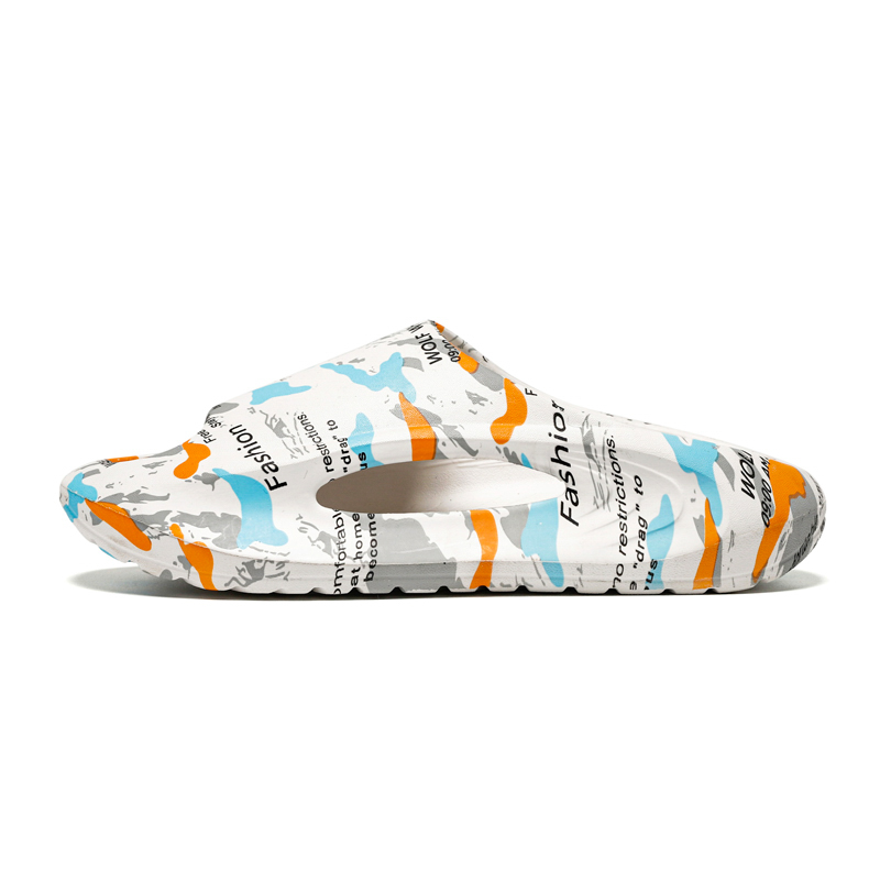 Подростковые детские шлепанцы для улицы, устойчивые к истиранию CAMKIDS, белый 
Подростковые детские шлепанцы для улицы, устойчивые к истиранию CAMKIDS, белый