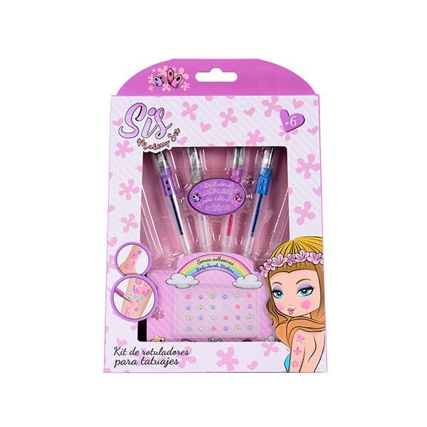 Детский набор татуировок 1 шт Sis Make Up
Детский набор татуировок 1 шт Sis Make Up