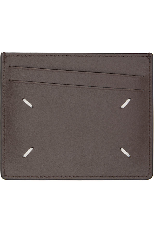 Тонкий держатель для карт Maison Margiela, коричневый
Тонкий держатель для карт Maison Margiela, коричневый