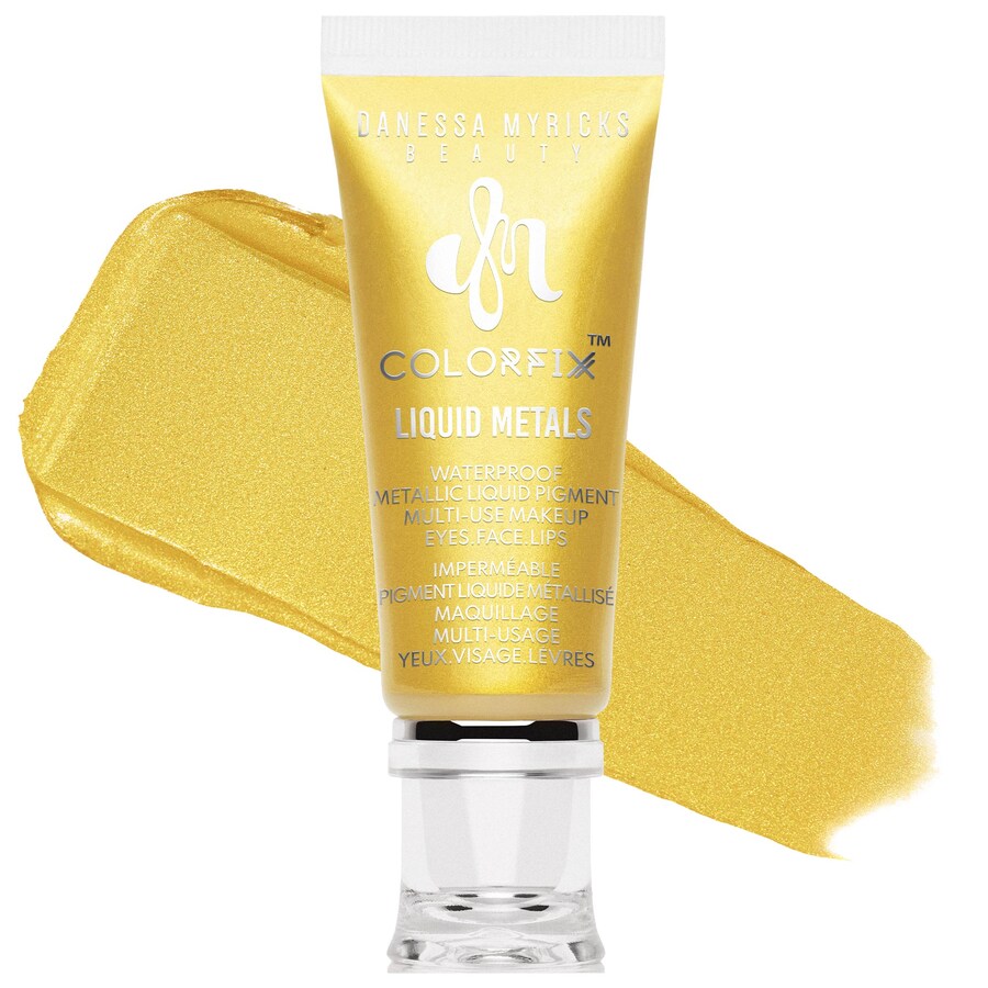 Colorfix - многофункциональный водостойкий жидкий пигмент для глаз, щек и губ. Danessa Myricks Beauty, 0.34 oz /10 mL, 24K
Colorfix - многофункциональный водостойкий жидкий пигмент для глаз, щек и губ. Danessa Myricks Beauty, 0.34 oz /10 mL, 24K