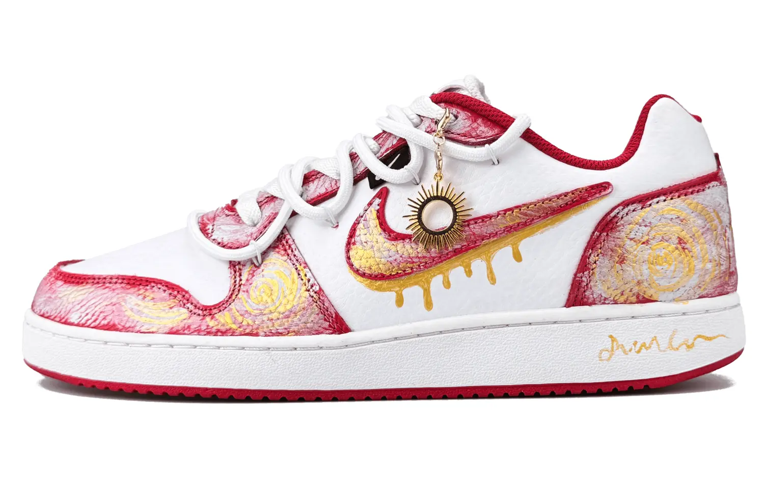 Nike Низкие кроссовки для скейтбординга EBERNON, мужские, белые, красные
Nike Низкие кроссовки для скейтбординга EBERNON, мужские, белые, красные