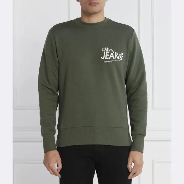 Толстовка стандартного кроя с графикой Future motion Calvin Klein, зеленый
Толстовка стандартного кроя с графикой Future motion Calvin Klein, зеленый