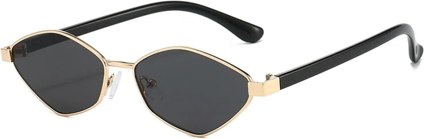 Солнцезащитные очки «кошачий глаз» для женщин и мужчин, с нерегулярным многоугольным оправой, ретро-стиль, прозрачные линзы Ocean, защита от УФ-излучения UV400, модный маленький размер UATXTAU, Golden Grey
Солнцезащитные очки «кошачий глаз» для женщин и мужчин, с нерегулярным многоугольным оправой, ретро-стиль, прозрачные линзы Ocean, защита от УФ-излучения UV400, модный маленький размер UATXTAU, Golden Grey