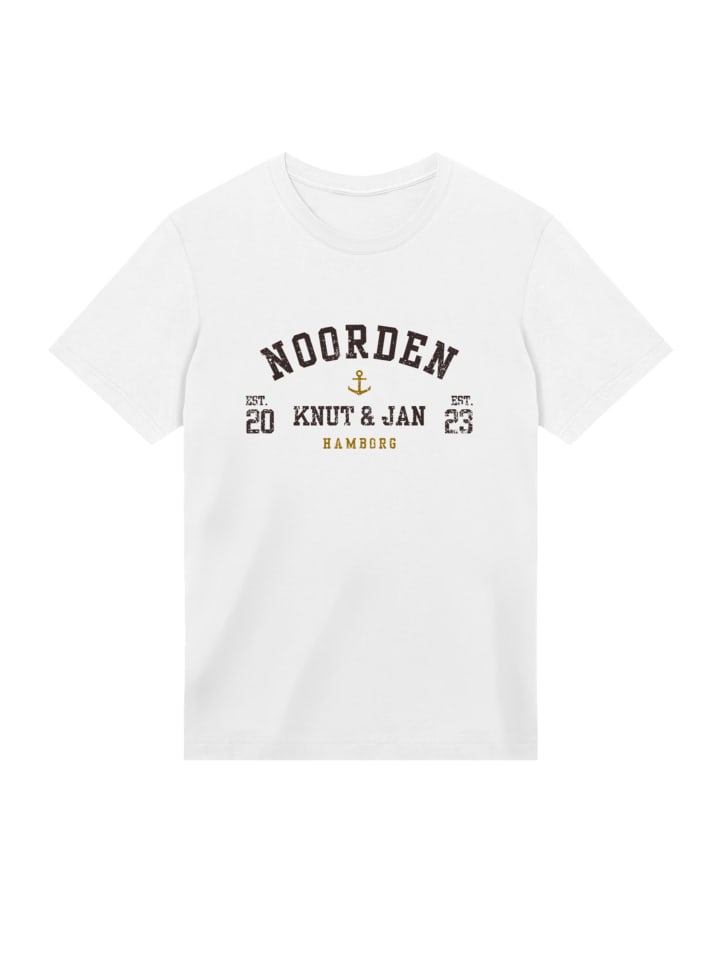 Белая футболка Knut & Jan Hamburg Noorden Collegiate F4NT4STIC, Белый, Белая футболка Knut & Jan Hamburg Noorden Collegiate F4NT4STIC
Белая футболка Knut & Jan Hamburg Noorden Collegiate F4NT4STIC, Белый, Белая футболка Knut & Jan Hamburg Noorden Collegiate F4NT4STIC