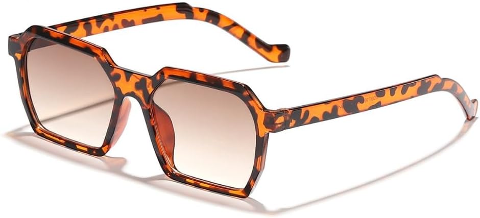 Крупные шестиугольные солнцезащитные очки для женщин и мужчин с леопардовым принтом, пластиковая оправа, коричневые градиентные линзы, защита от УФ-излучения ENSARJOE, Leopard/Brown
Крупные шестиугольные солнцезащитные очки для женщин и мужчин с леопардовым принтом, пластиковая оправа, коричневые градиентные линзы, защита от УФ-излучения ENSARJOE, Leopard/Brown