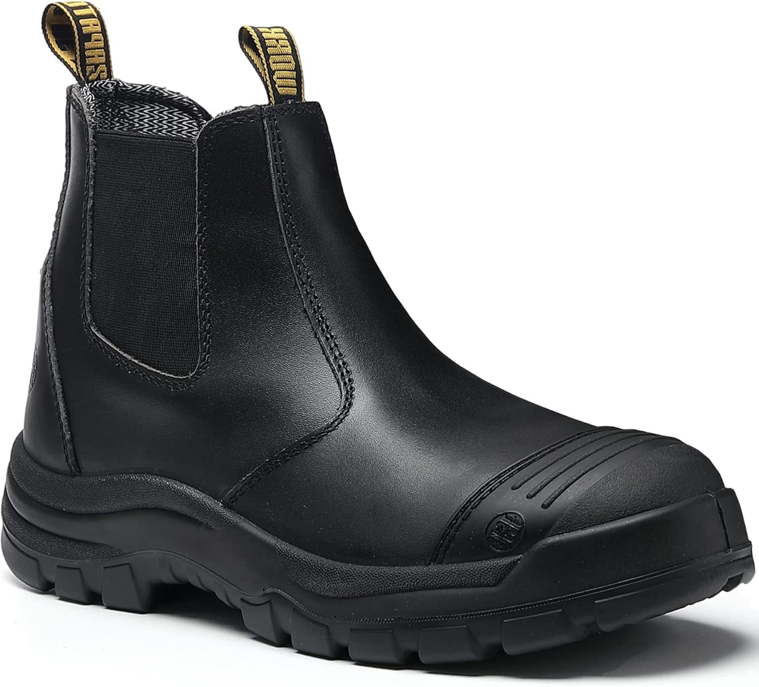 Ботинки HANDMEN для мужчин, с композитным/мягким носком, водонепроницаемые, противоскользящие, антистатические, обувь без шнурков, размеры 8 9 10 11 12 13, черный
Ботинки HANDMEN для мужчин, с композитным/мягким носком, водонепроницаемые, противоскользящие, антистатические, обувь без шнурков, размеры 8 9 10 11 12 13, черный