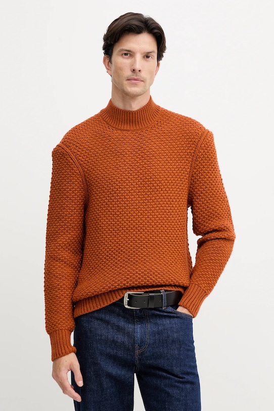 Шерстяной свитер Boss, оранжевый
Шерстяной свитер Boss, оранжевый