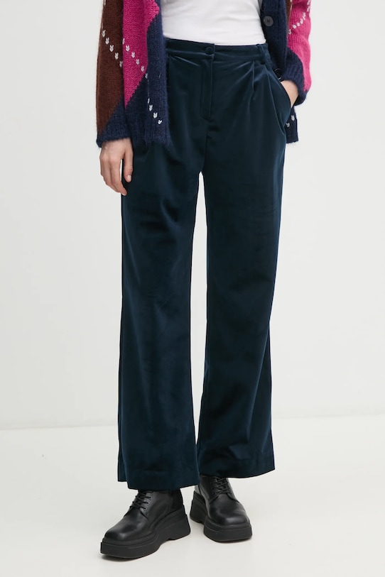 Велюровые брюки La Petite Française, темно-синий
Велюровые брюки La Petite Française, темно-синий