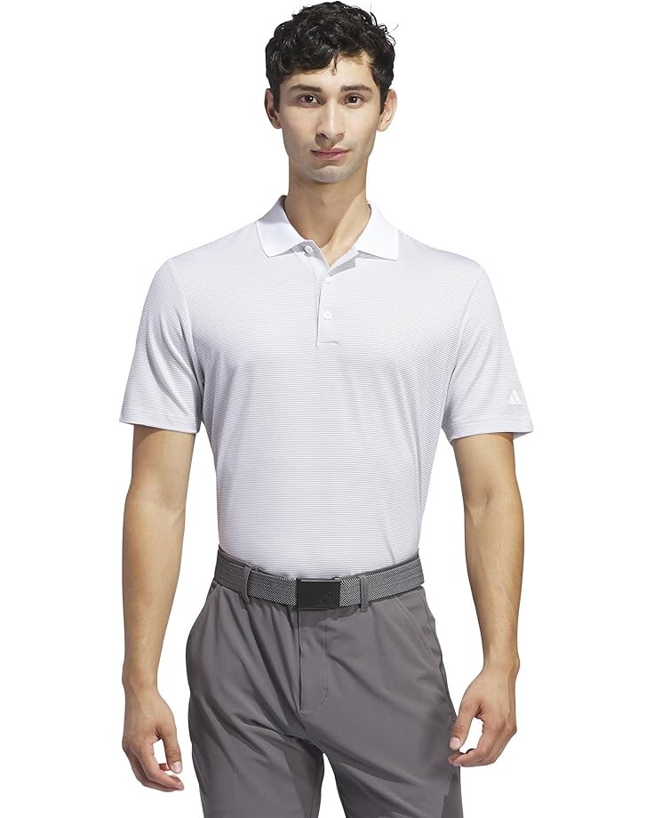 Поло adidas Golf Ottoman Short Sleeve Polo, цвет White/Grey Two
Поло adidas Golf Ottoman Short Sleeve Polo, цвет White/Grey Two