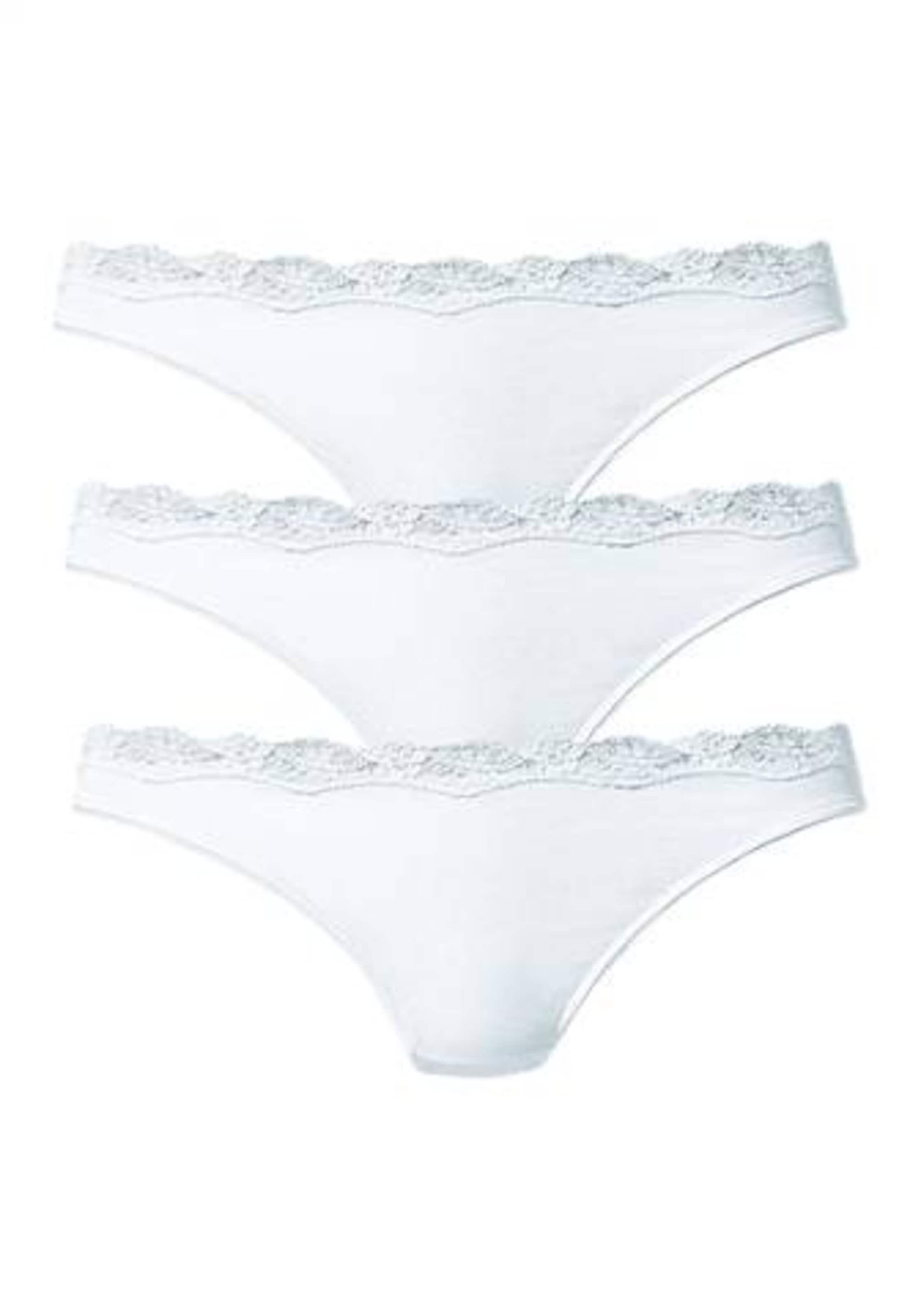 LASCANA Трусы-стринги белого цвета
LASCANA Трусы-стринги белого цвета