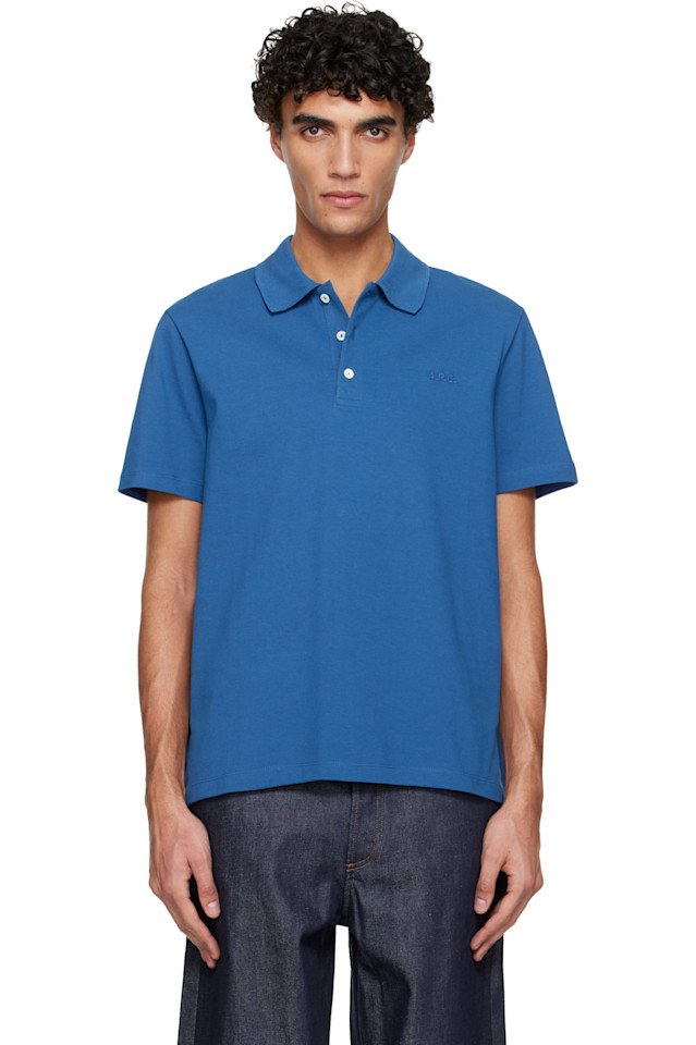 A.P.C. Синий стандартный поло
A.P.C. Синий стандартный поло